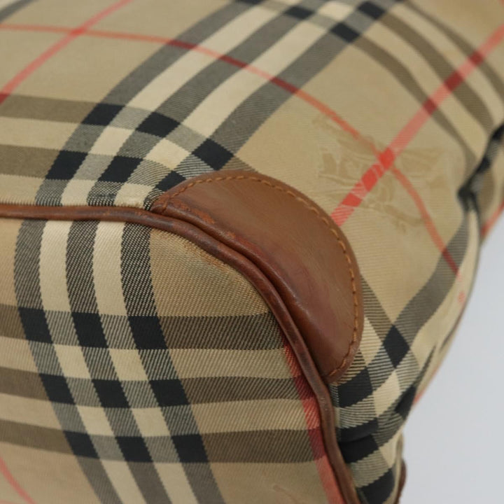 Burberry Nova check Shoulder bag Canvas and Leather
