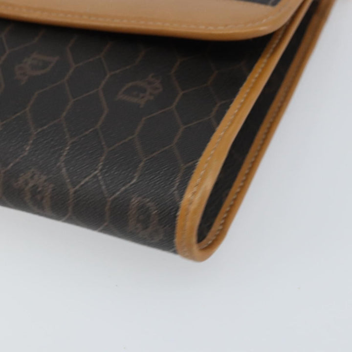 Christian Dior Vintage Honeycomb chain Canvas