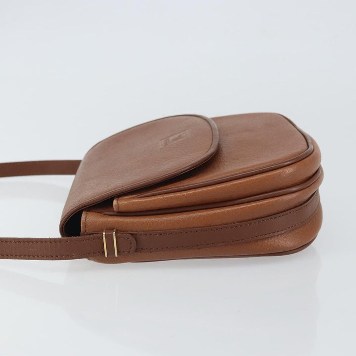 Burberry Vintage Flap Crossbody Bag Leather