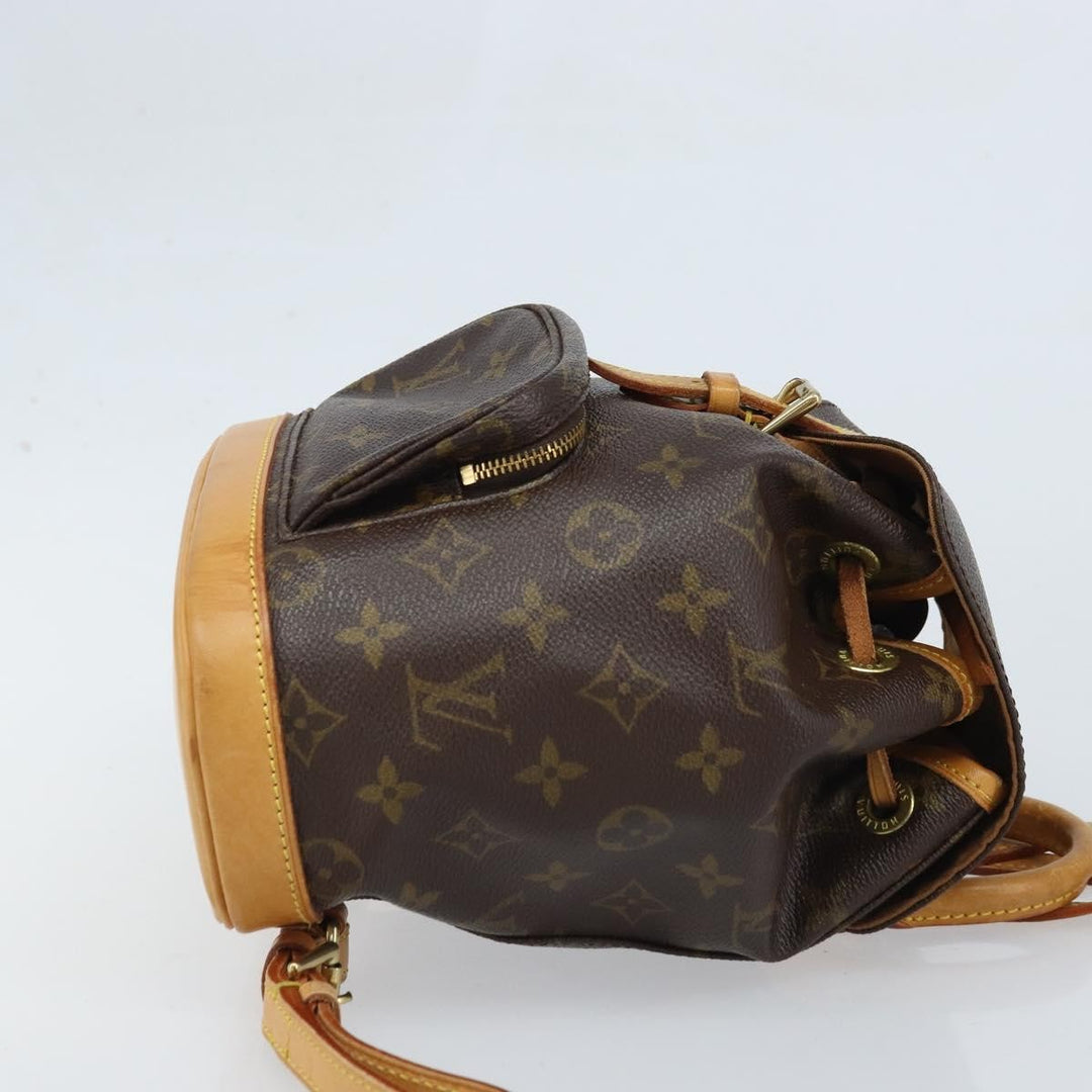 Louis Vuitton Vintage Montsouris Backpack Monogram Canvas