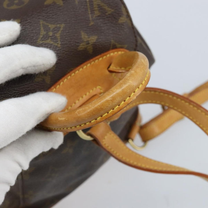 Louis Vuitton Vintage Montsouris Backpack Monogram Canvas