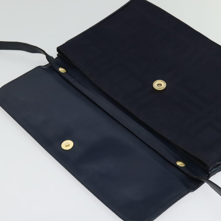 Burberry Flap Shoulder Bag Canvas