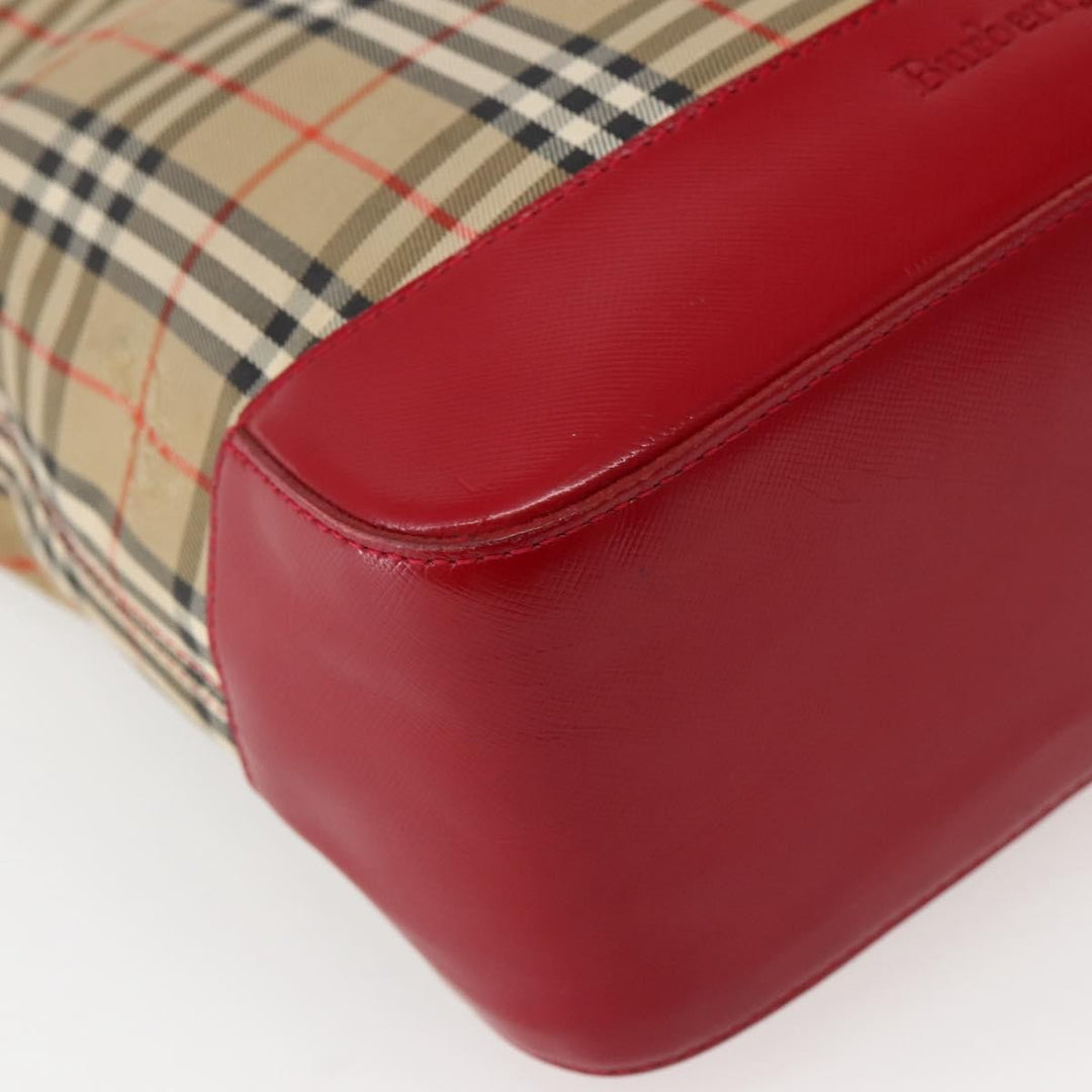 Burberry Nova Check Tote canvas check pattern