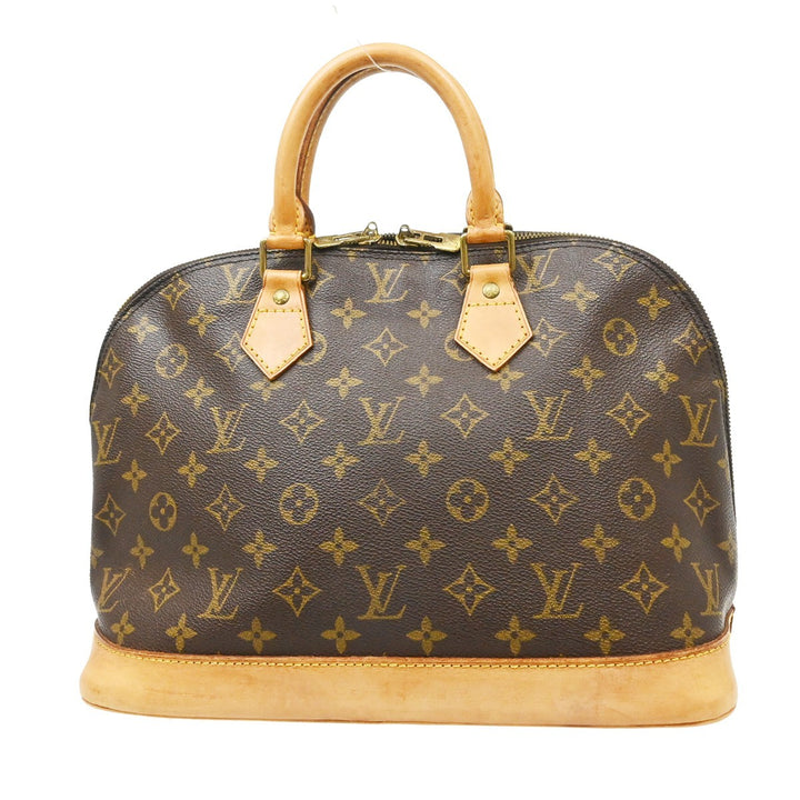 Louis Vuitton Alma Handbag Monogram Canvas