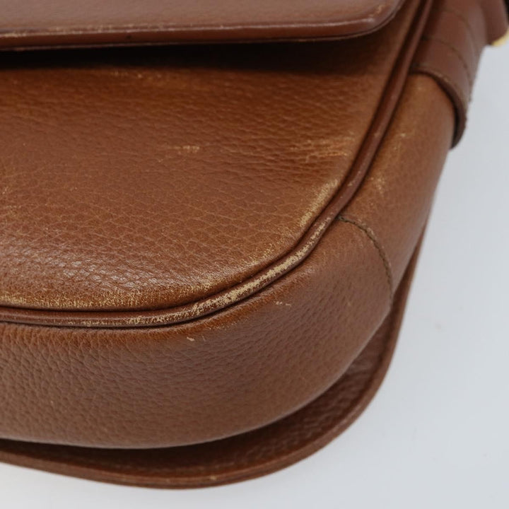 Burberry Flap Shoulder Bag Leather