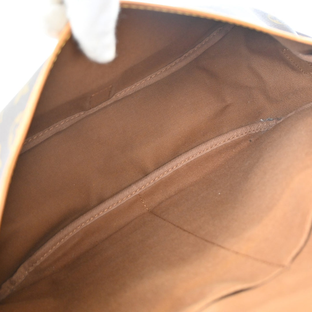 Louis Vuitton Saumur Handbag Monogram Canvas