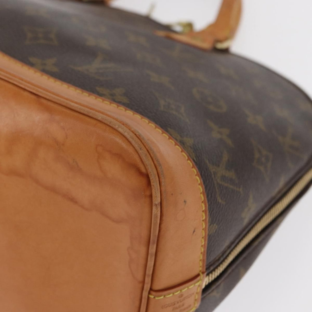Louis Vuitton Alma Handbag Monogram Canvas