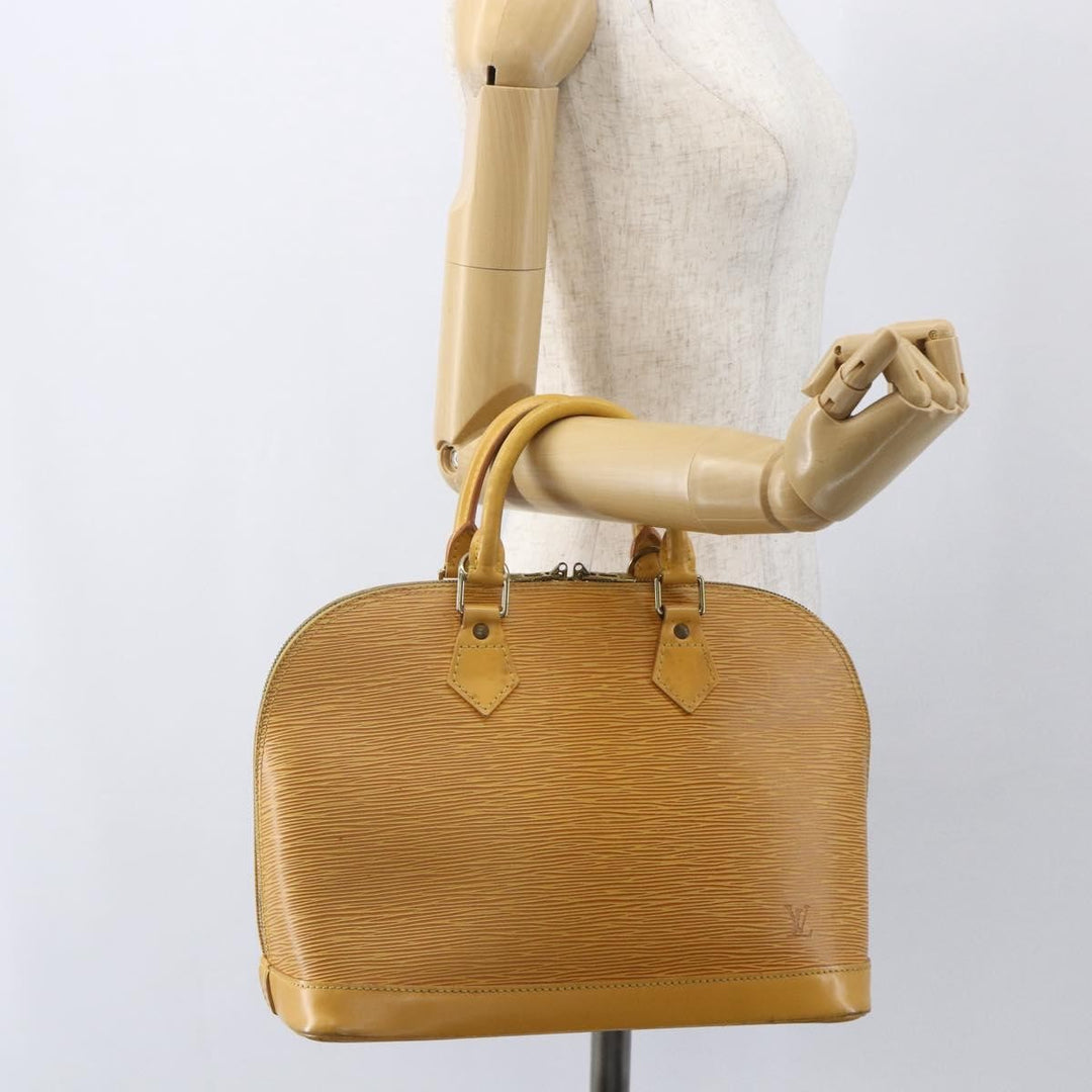 Louis Vuitton Alma Handbag Epi Leather