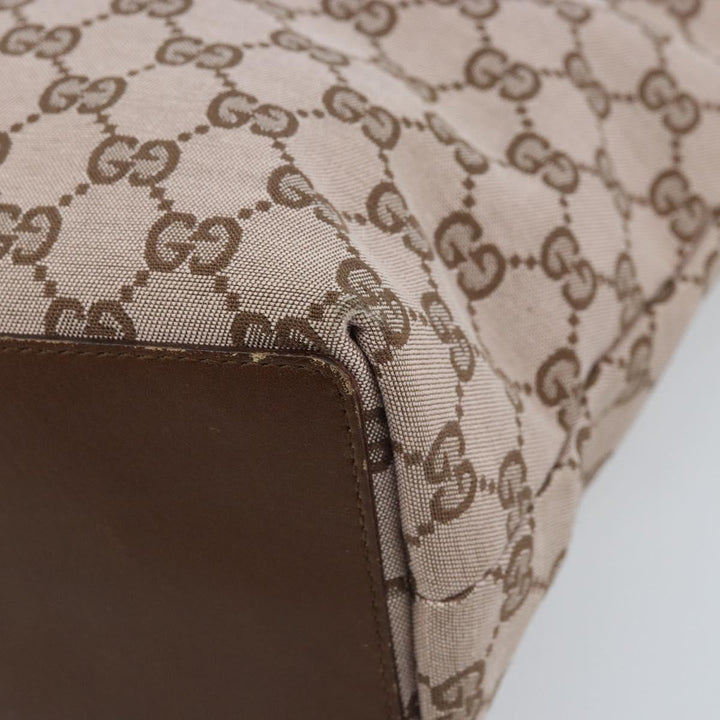 Gucci Vintage Bucket Shopping Tote GG Canvas