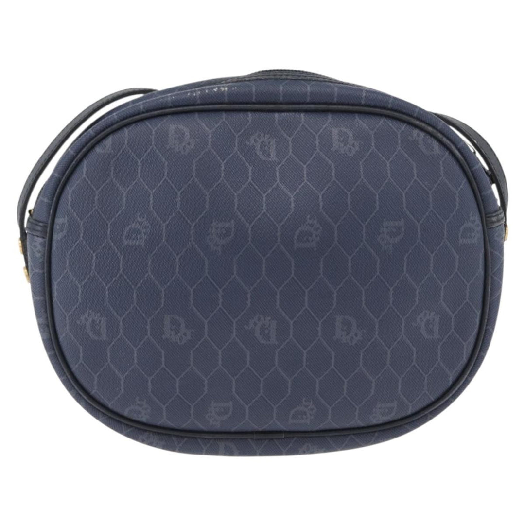 Christian Dior Vintage Honeycomb Shoulder Bag Canvas