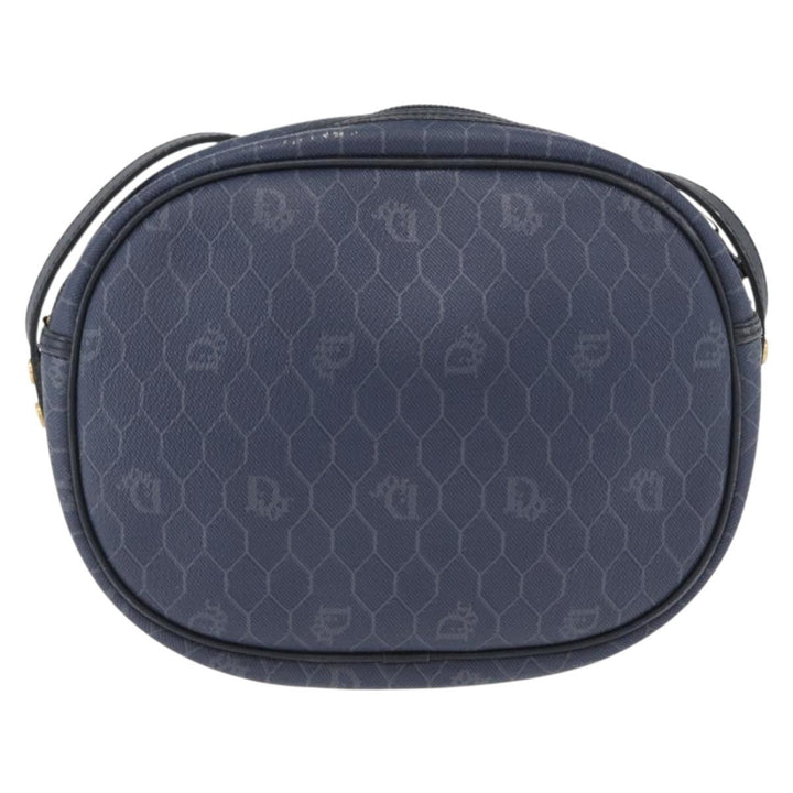 Christian Dior Vintage Honeycomb Shoulder Bag Canvas