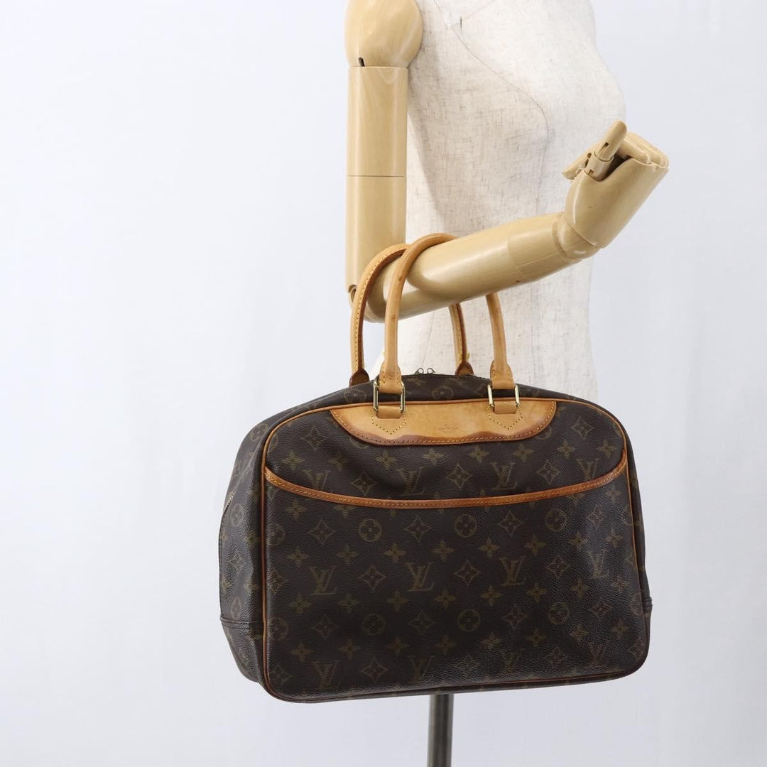 Louis Vuitton Deauville Handbag Monogram Canvas