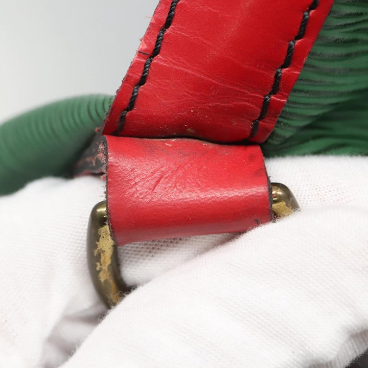 Louis Vuitton Bicolor Petit Noe Handbag Epi Leather