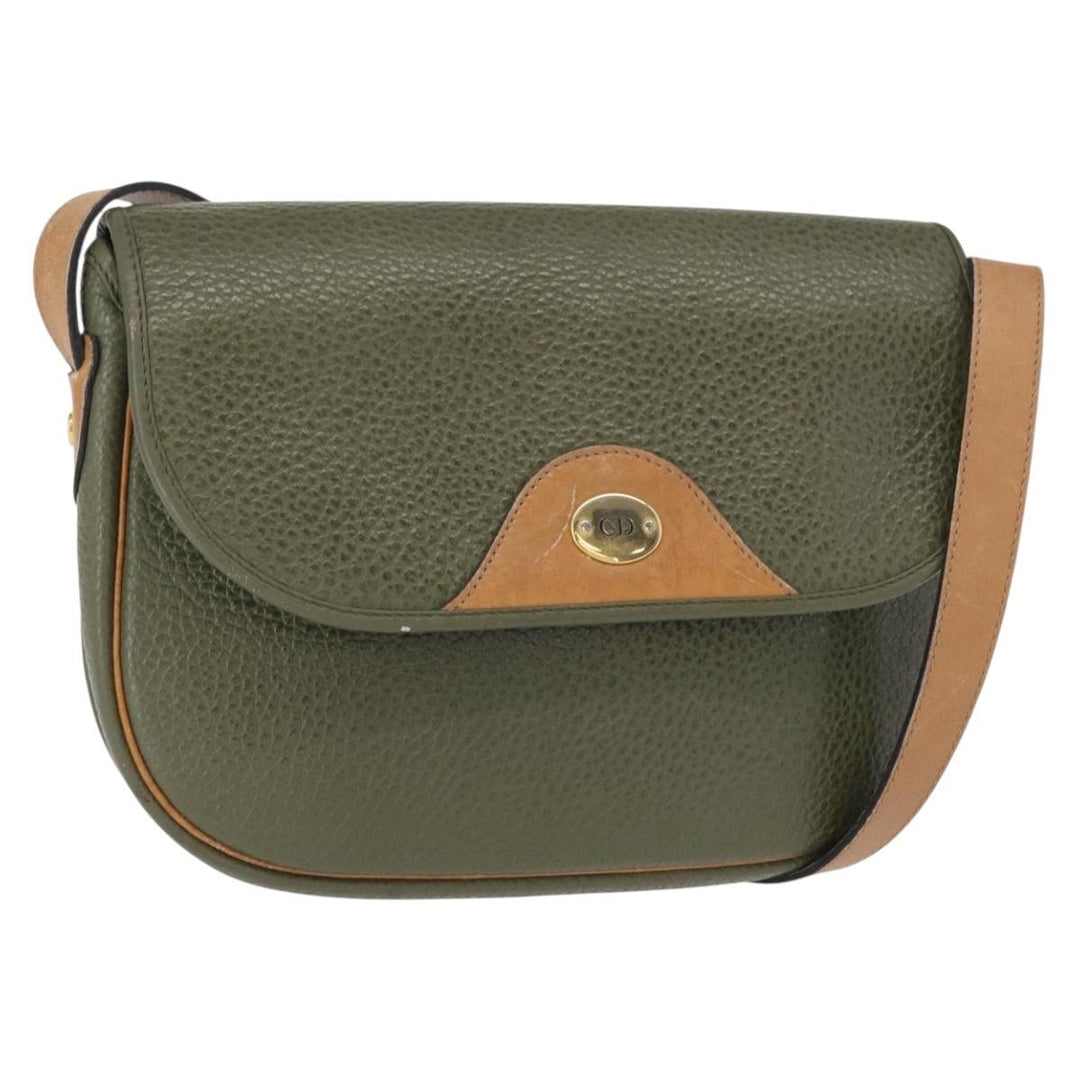 Christian Dior Vintage Shoulder Bag Leather
