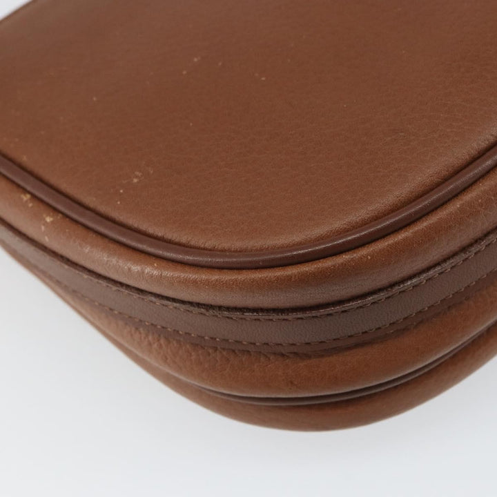 Burberry Vintage Flap Crossbody Bag Leather