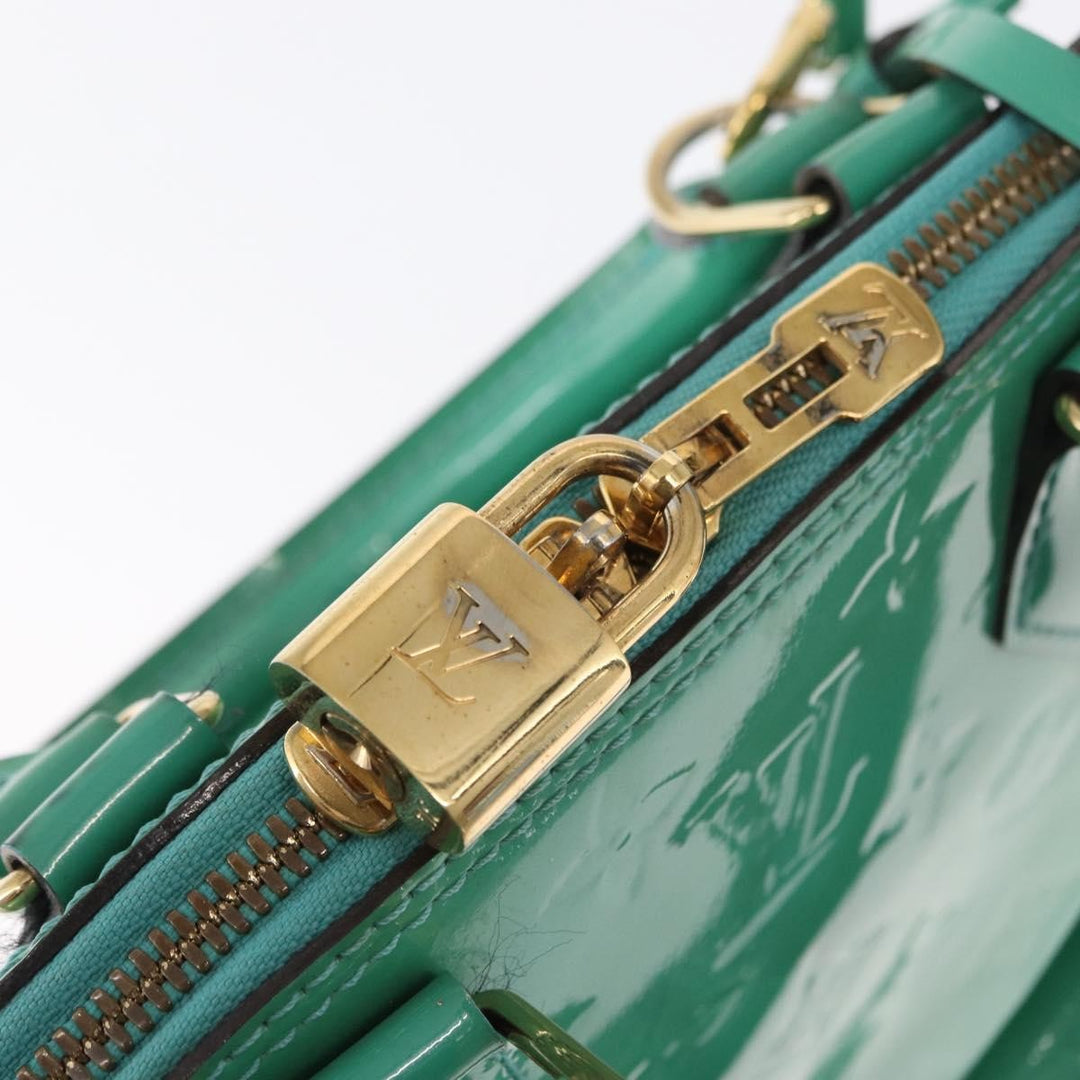Louis Vuitton Alma Handbag Monogram Vernis