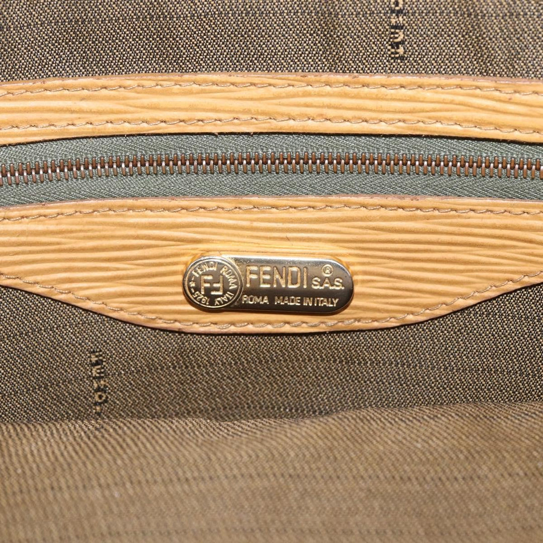 Fendi Vintage Zucca Handbag Zucca