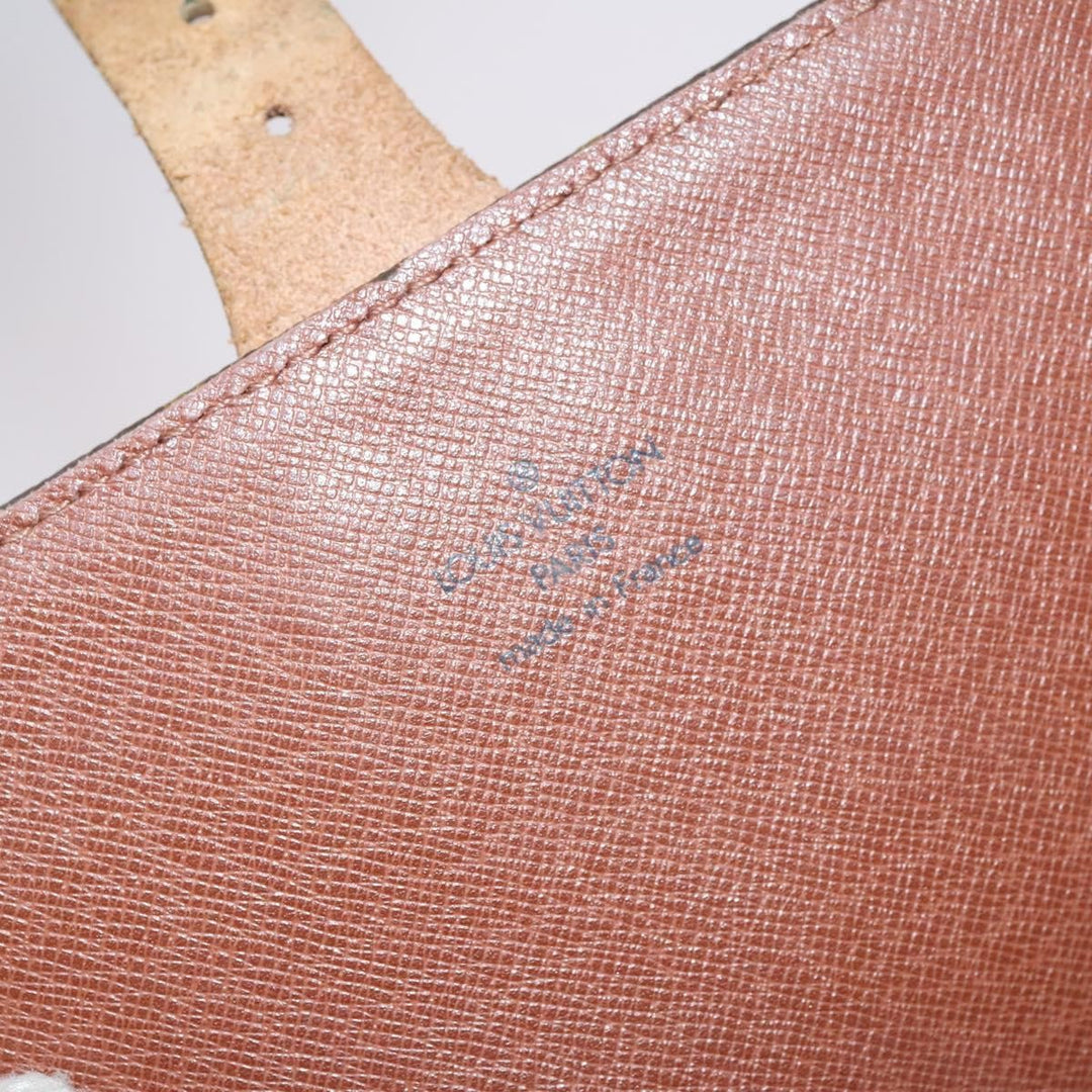 Louis Vuitton Cartouchiere Handbag Monogram Canvas