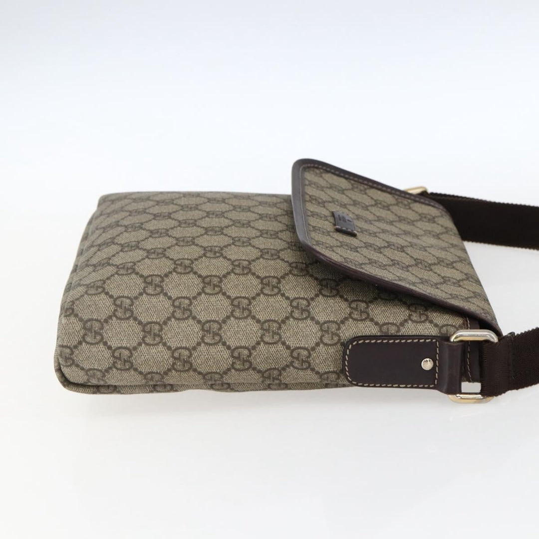 Gucci Flap Messenger GG Coated Canvas