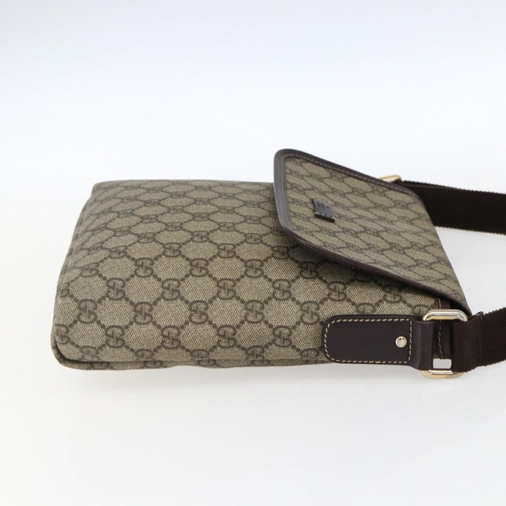 Gucci Flap Messenger GG Coated Canvas
