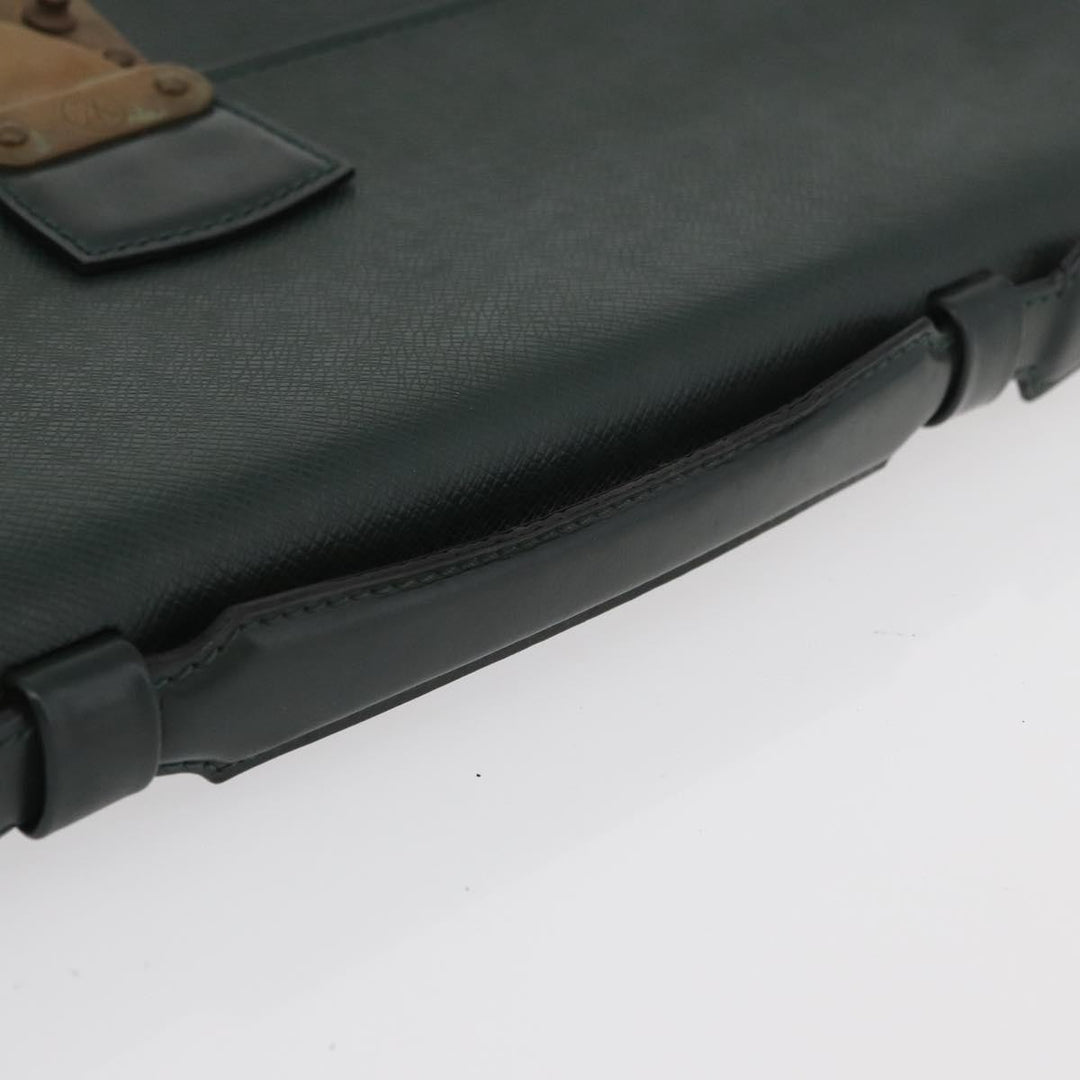 Louis Vuitton Serviette Kourad Briefcase Taiga Leather