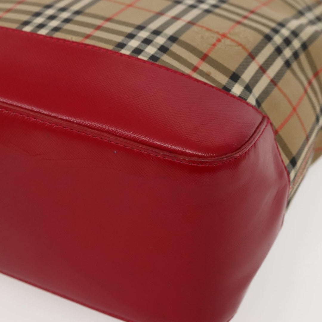 Burberry Nova Check Tote canvas check pattern