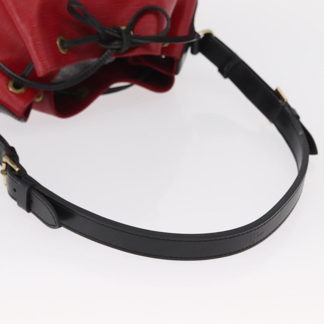 Louis Vuitton Bicolor Petit Noe Handbag Epi Leather