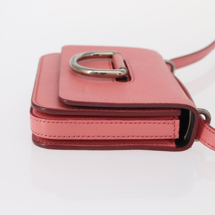 Burberry D-Ring Shoulder Bag Leather