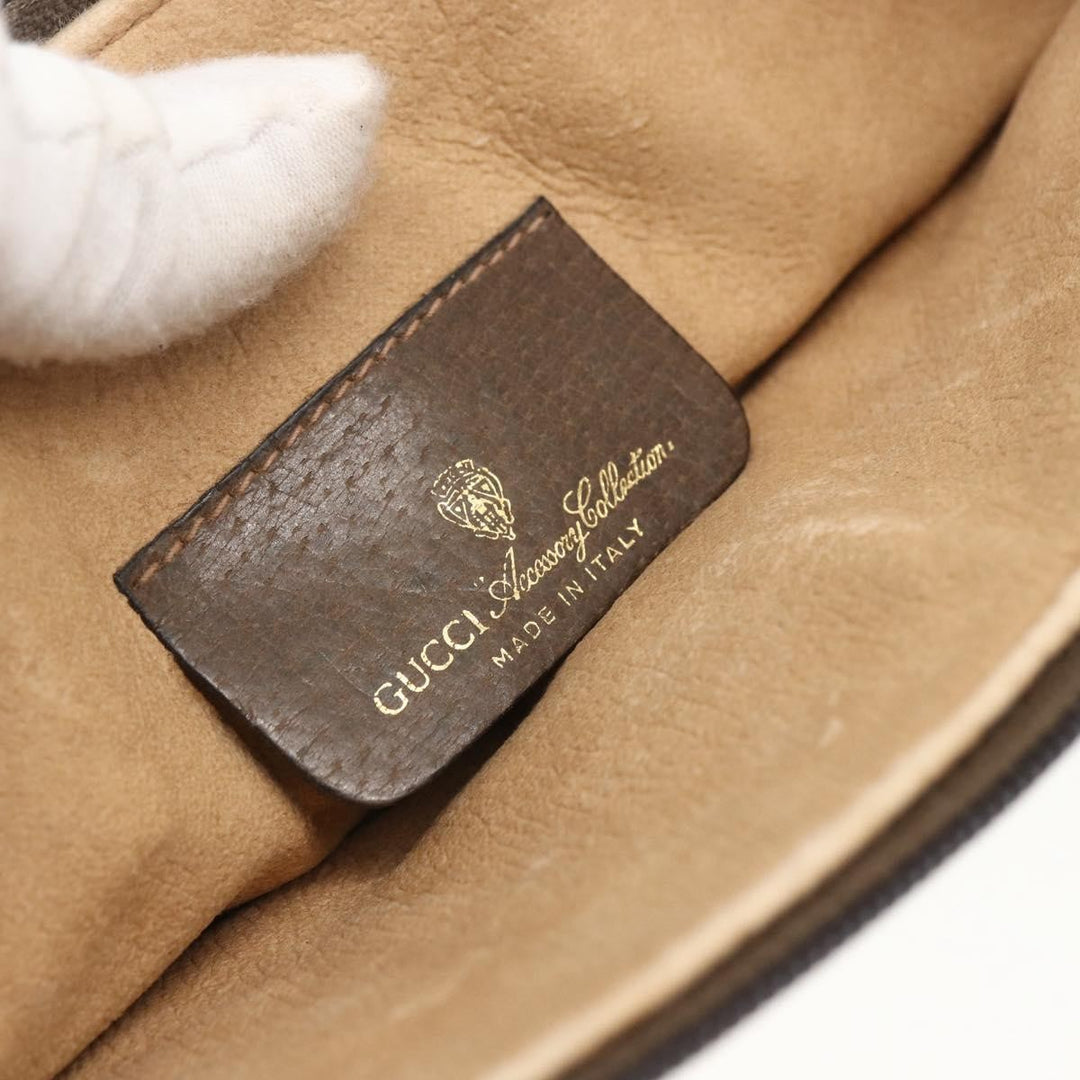 Gucci Vintage Web Crossbody Bag GG Coated Canvas