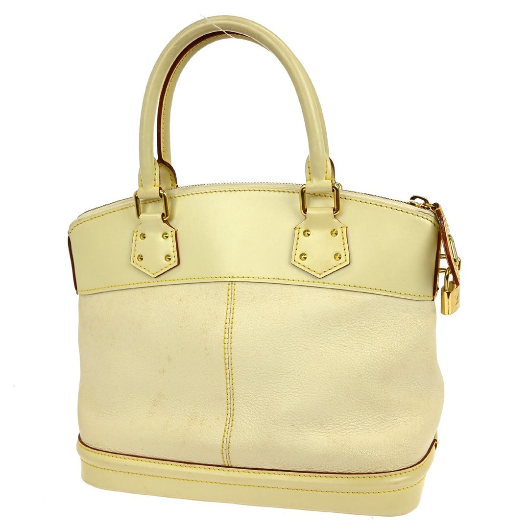 Louis Vuitton Suhali Lockit Handbag Leather