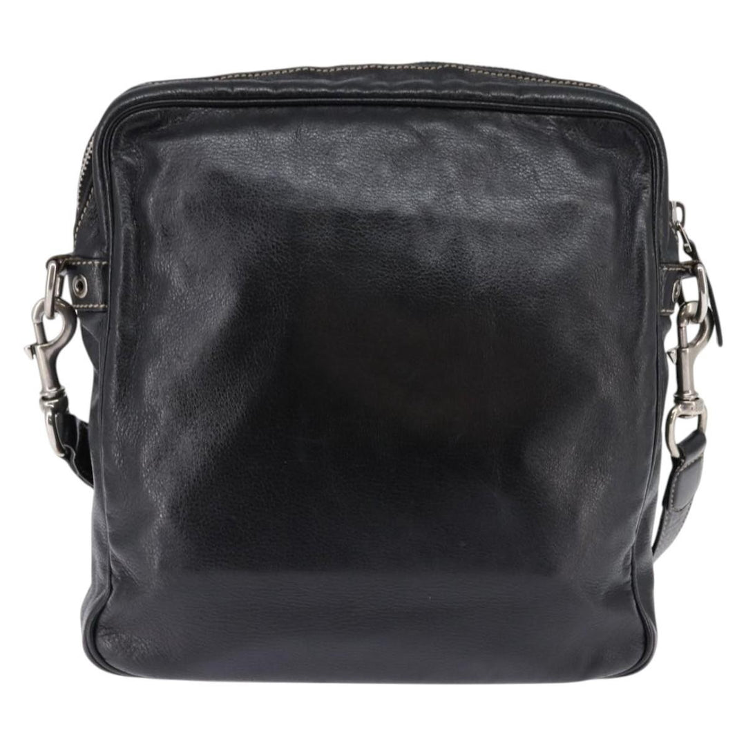 Gucci Front Zip Messenger Leather