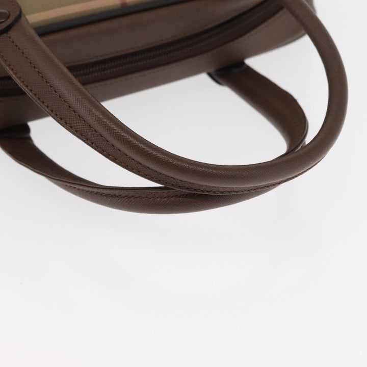 Burberry Nova check boston bag Canvas