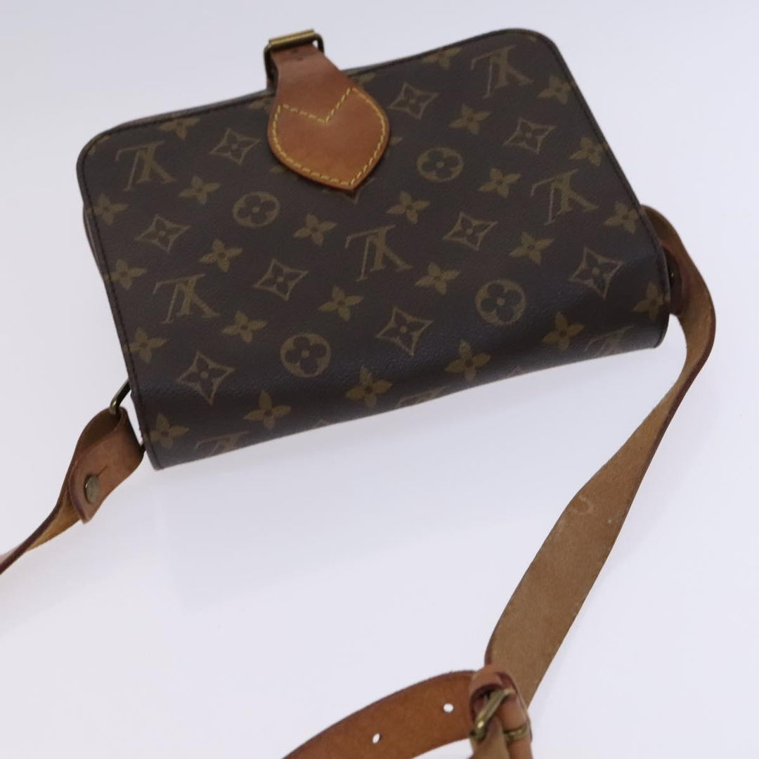 Louis Vuitton Cartouchiere Handbag Monogram Canvas