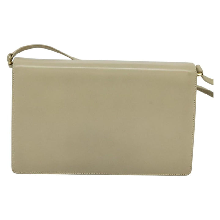 Gucci Vintage Interlocking G Flap Shoulder Bag Leather