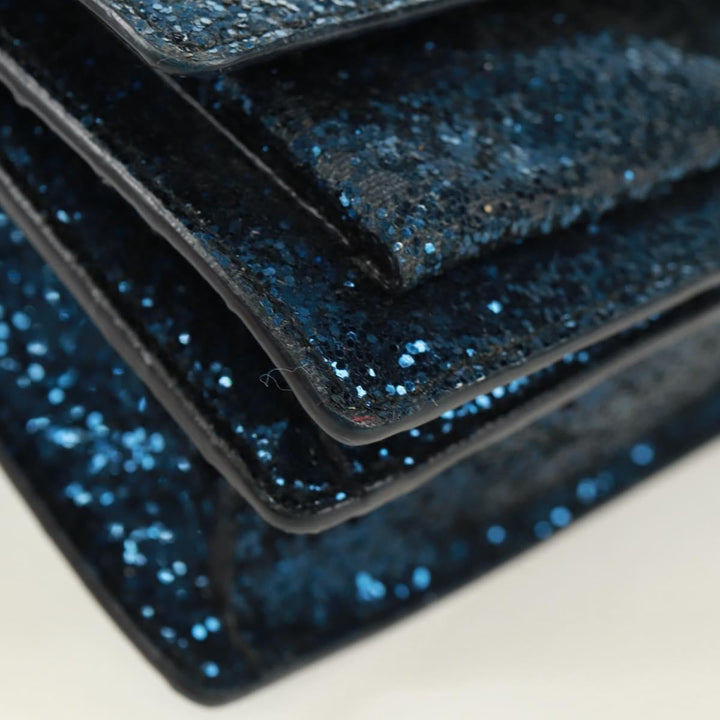Saint Laurent Sunset Satchel Glitter