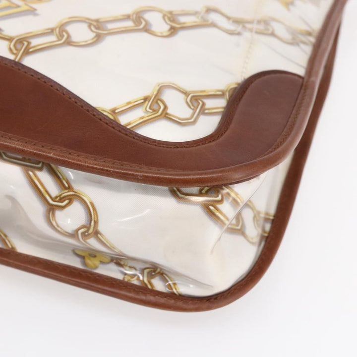 Louis Vuitton Charms Musette Handbag PVC Over Printed Silk