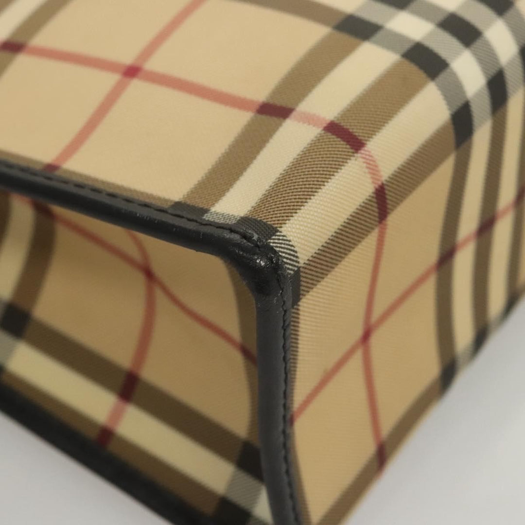 Burberry Nova Check Tote canvas check pattern