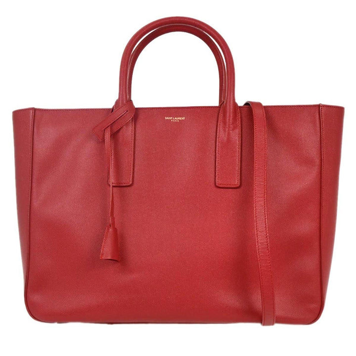 Saint Laurent Museum Tote Leather