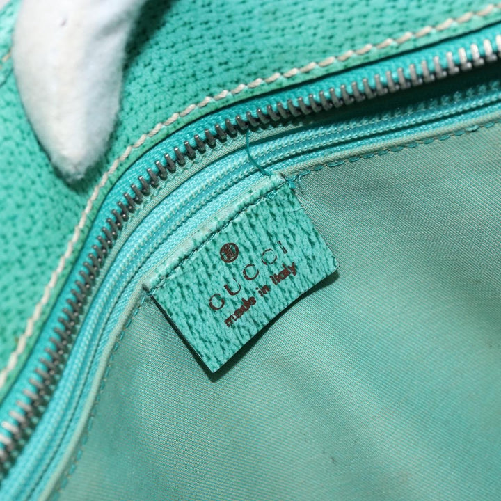 Gucci Vintage Ring Tote GG Canvas with Leather