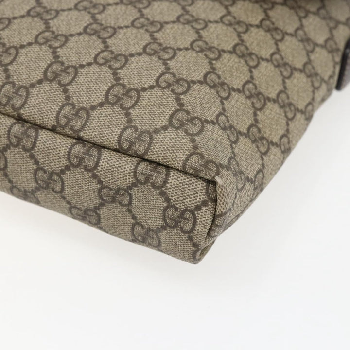 Gucci Flap Messenger GG Coated Canvas