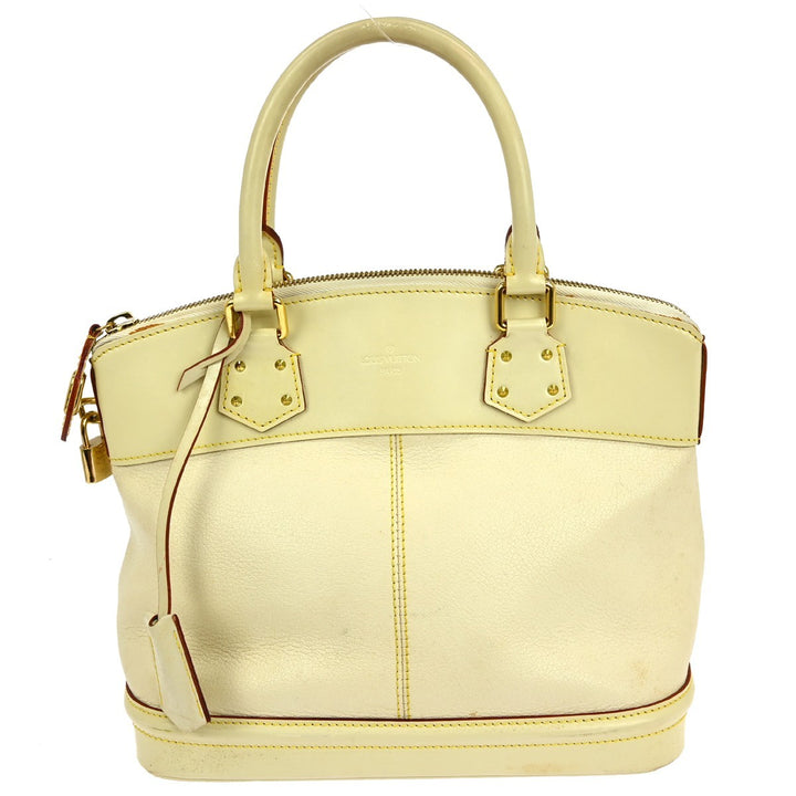 Louis Vuitton Suhali Lockit Handbag Leather
