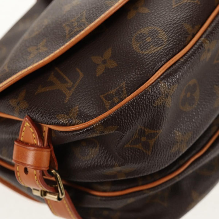 Louis Vuitton Saumur Handbag Monogram Canvas