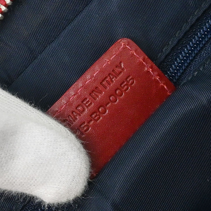 Christian Dior Vintage Trotter Zip Tote Diorissimo Canvas
