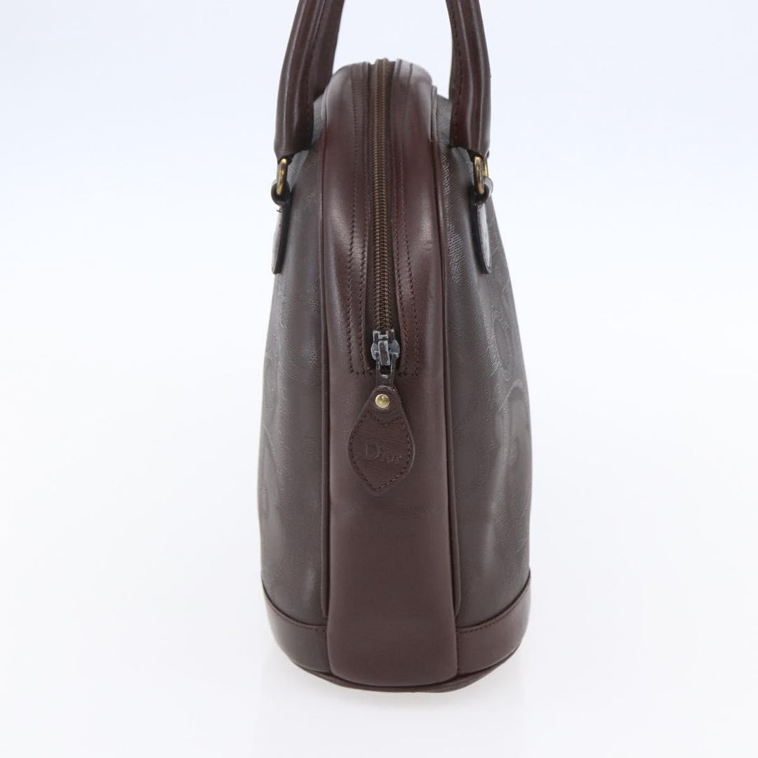 Christian Dior Vintage Trotter Handbag Canvas