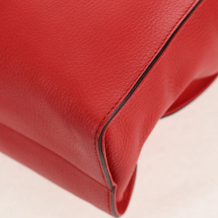 Gucci Grand Prix Interlocking GG Tote Grainy Leather