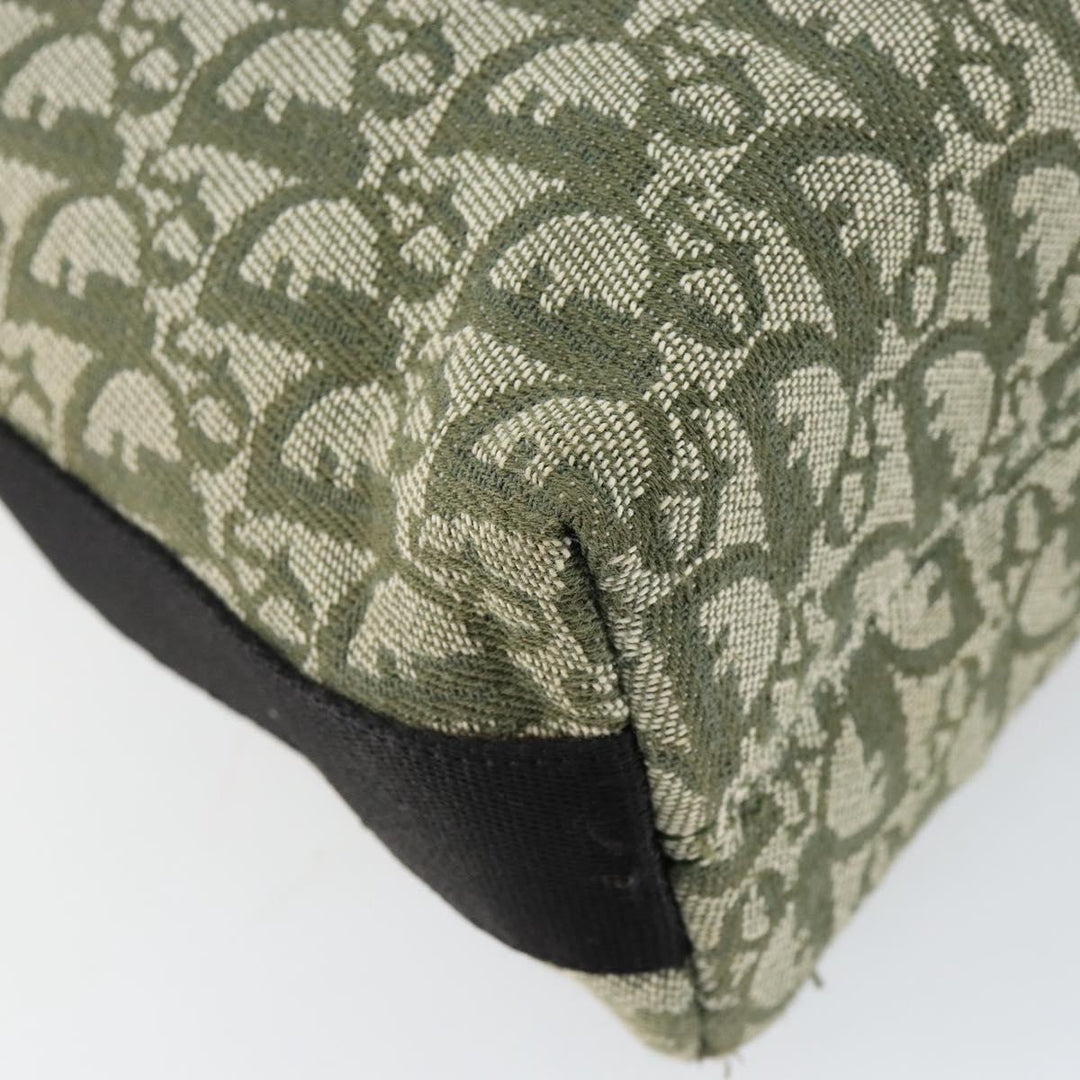 Christian Dior Vintage Trotter Shoulder Bag Canvas