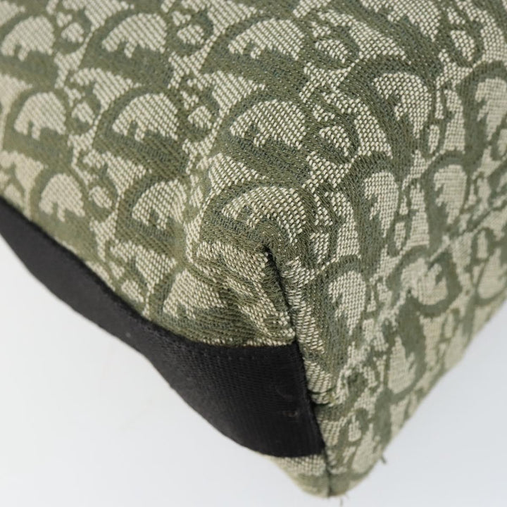 Christian Dior Vintage Trotter Shoulder Bag Canvas