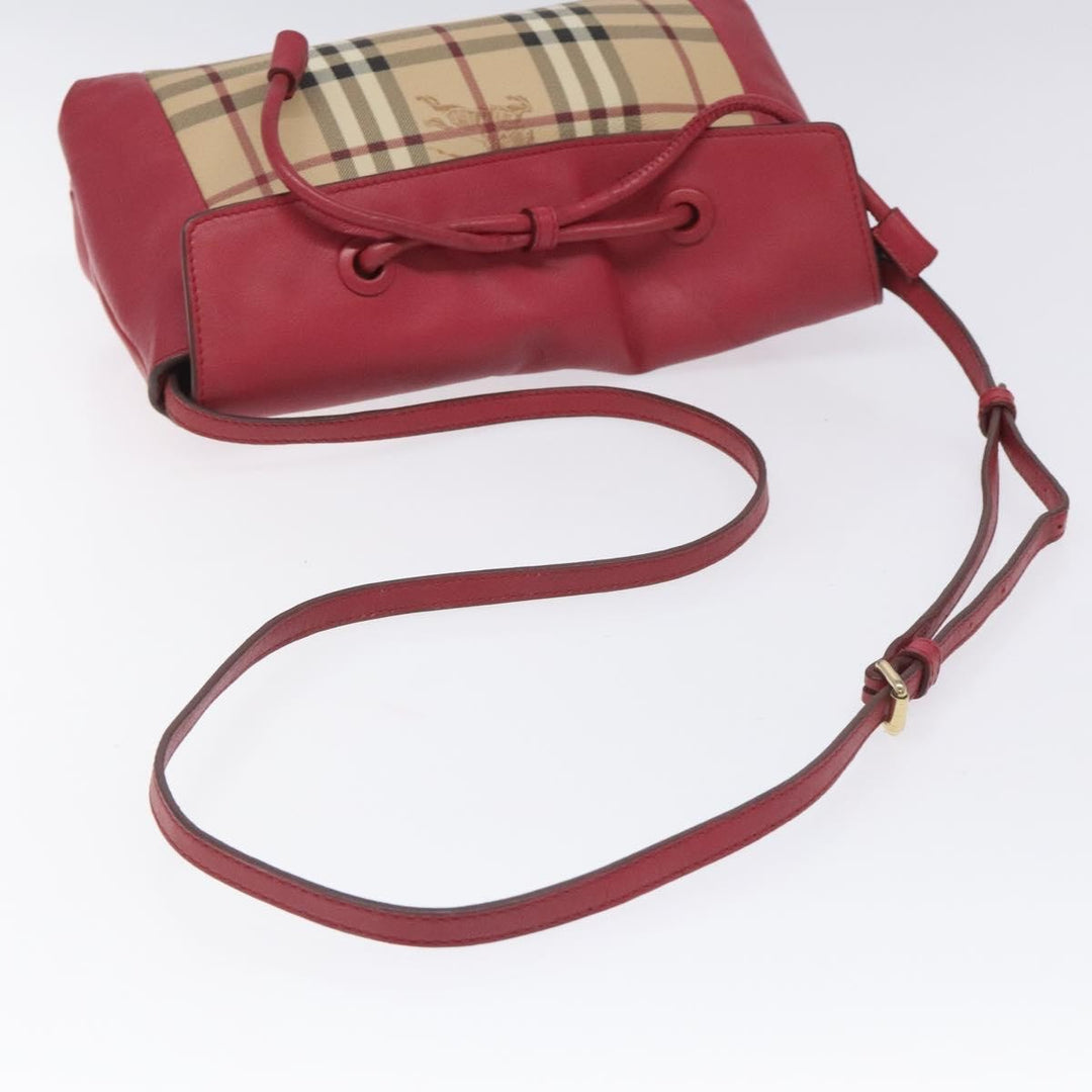 Burberry Nova check Shoulder bag Canvas and Leather