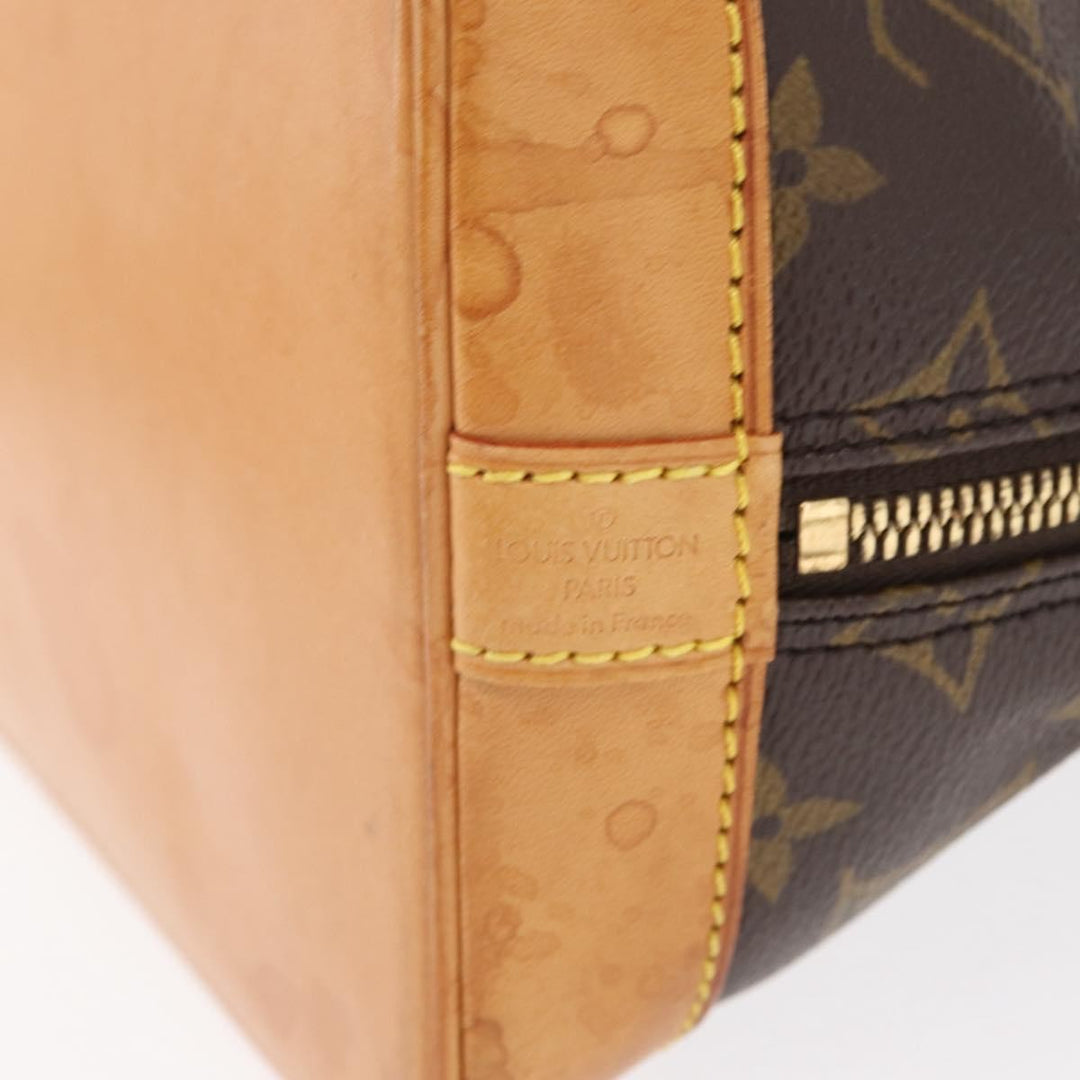 Louis Vuitton Alma Handbag Monogram Canvas