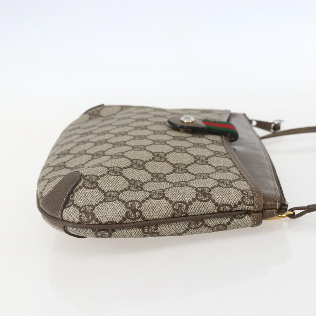 Gucci Vintage Web Crossbody Bag GG Coated Canvas